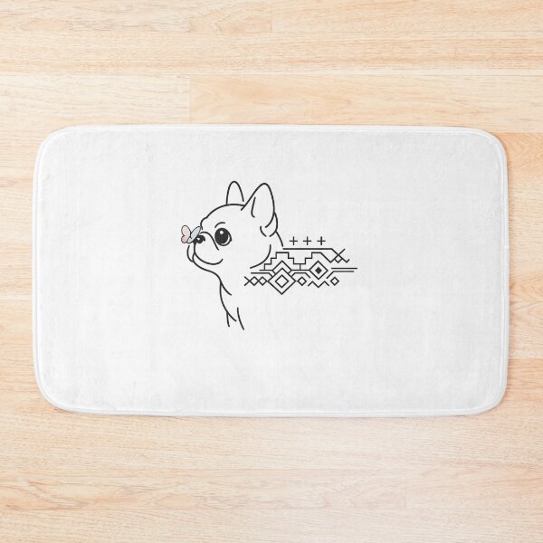 Item preview, Minimalist French Bulldog Heritage Line Art Sticker designed and sold by tineldesign.