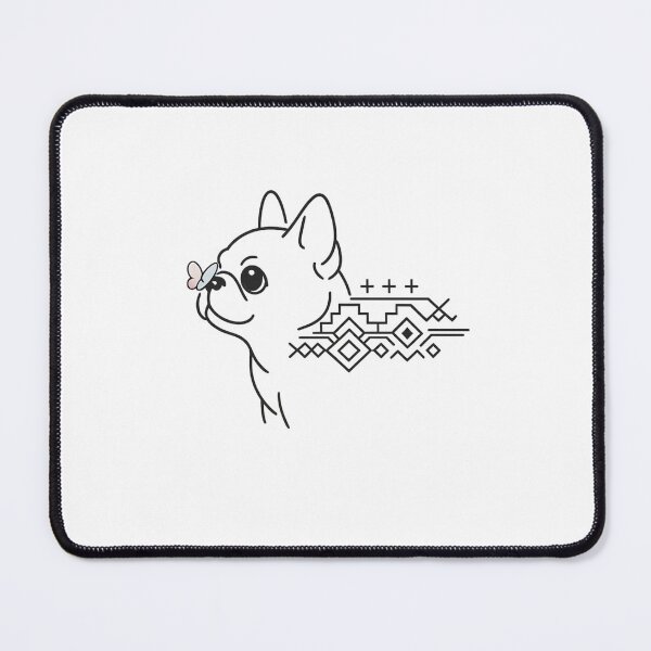 Item preview, Minimalist French Bulldog Heritage Line Art Sticker designed and sold by tineldesign.
