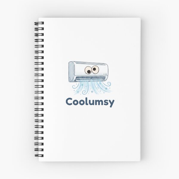 Item preview, Coolumsy Funny Googly Eyes Cute Air Conditioner Cartoon designed and sold by ClumsyStudio.