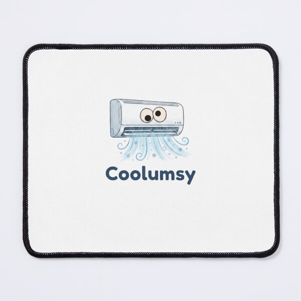 Item preview, Coolumsy Funny Googly Eyes Cute Air Conditioner Cartoon designed and sold by ClumsyStudio.