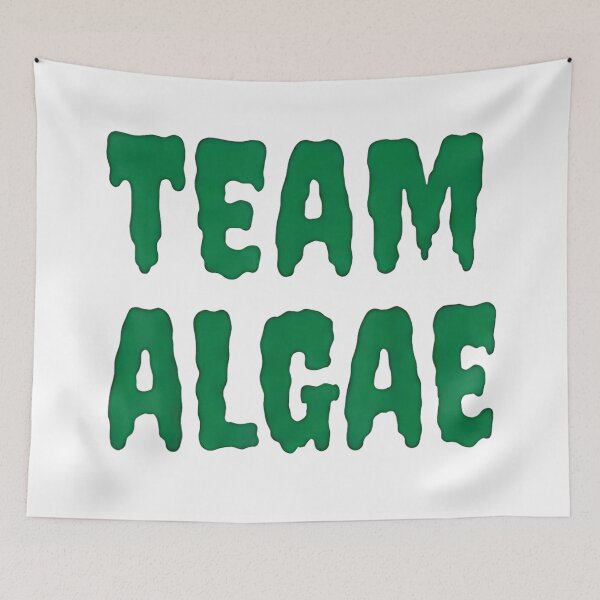 Item preview, Team Algae Green Slime Dripping Font Science Microbiology Joke Eco Friendly designed and sold by GalenoHenley.