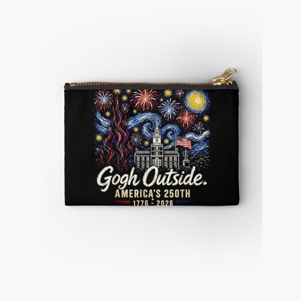 Item preview, Gogh Outside Americas 250th Semicentennial Starry Night Fireworks Independence Hall Philadelphia designed and sold by GalenoHenley.