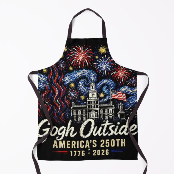 Item preview, Gogh Outside Americas 250th Semicentennial Starry Night Fireworks Independence Hall Philadelphia designed and sold by GalenoHenley.