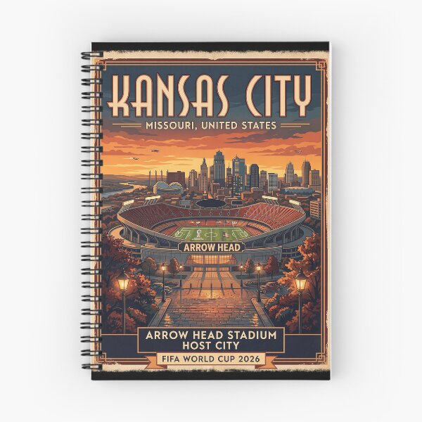 Item preview, Vintage Arrowhead Travel Poster designed and sold by Fictional Ink Society.