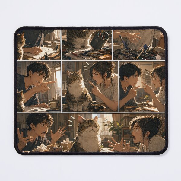 Item preview, Student Life Cozy Reading Room Comic Print designed and sold by Grafititee.