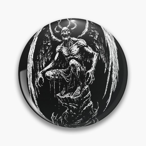 Item preview, Dark Art Demon Ancestor Lucifer Hell Darkness Evil Myth Skull designed and sold by MORSPECTIVE.