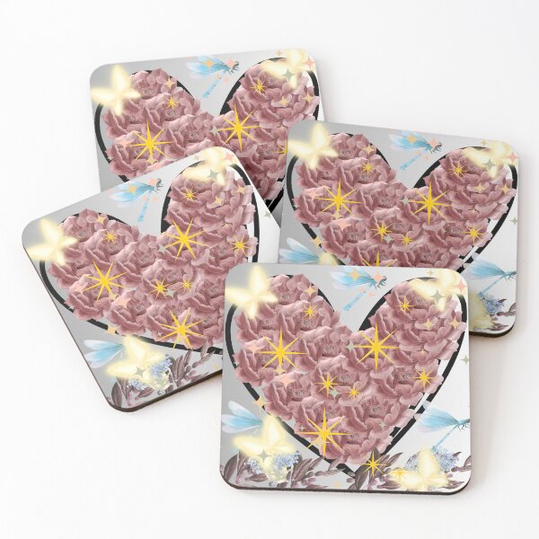 Item preview, Flower filled heart art  designed and sold by Extremeallie.