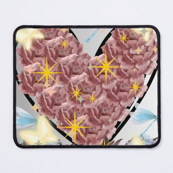 Item preview, Flower filled heart art  designed and sold by Extremeallie.