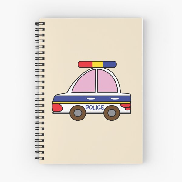 Item preview, Police car cute with pink car windows designed and sold by fluffyfamcraft.