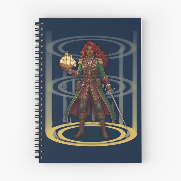 Item preview, Brave Pirate Captain Anime Art designed and sold by unboxedbyJuls.