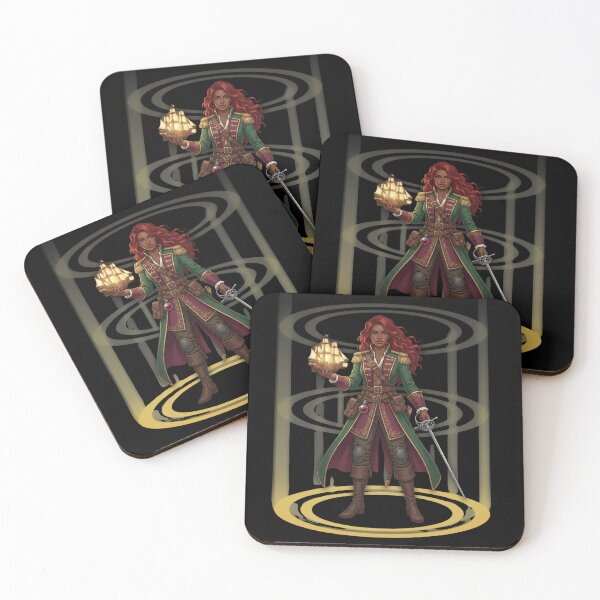 Item preview, Brave Pirate Captain Anime Art designed and sold by unboxedbyJuls.
