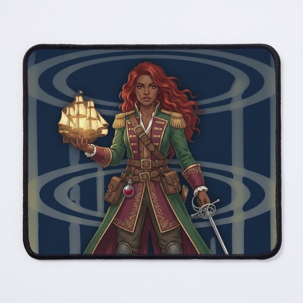 Item preview, Brave Pirate Captain Anime Art designed and sold by unboxedbyJuls.