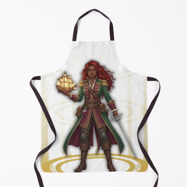 Item preview, Brave Pirate Captain Anime Art designed and sold by unboxedbyJuls.