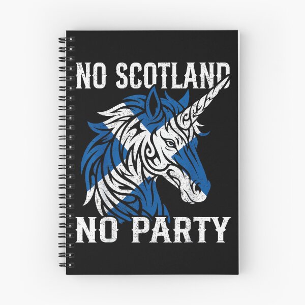 Item preview, No Scotland No Party Scottish Flag Unicorn Tartan Pride Distressed Style designed and sold by GalenoHenley.