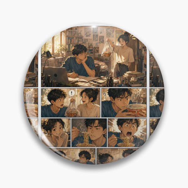 Item preview, Student Life Cozy Reading Room Comic Print designed and sold by Grafititee.