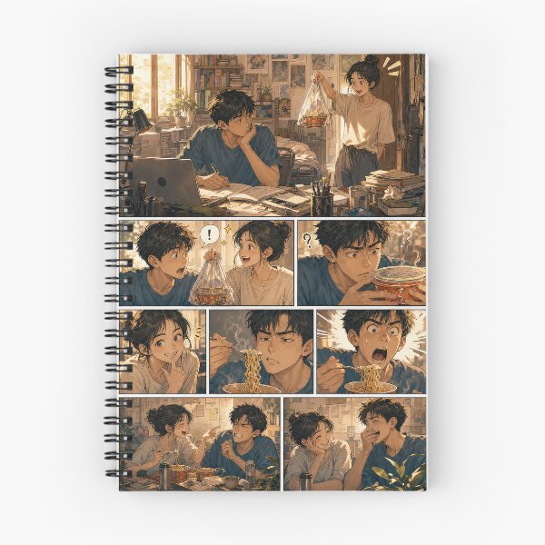 Item preview, Student Life Cozy Reading Room Comic Print designed and sold by Grafititee.