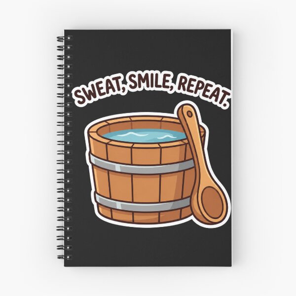 Item preview,  Sweat Smile Repeat Sauna Wellness Bucket Vintry Off designed and sold by VintryOff.