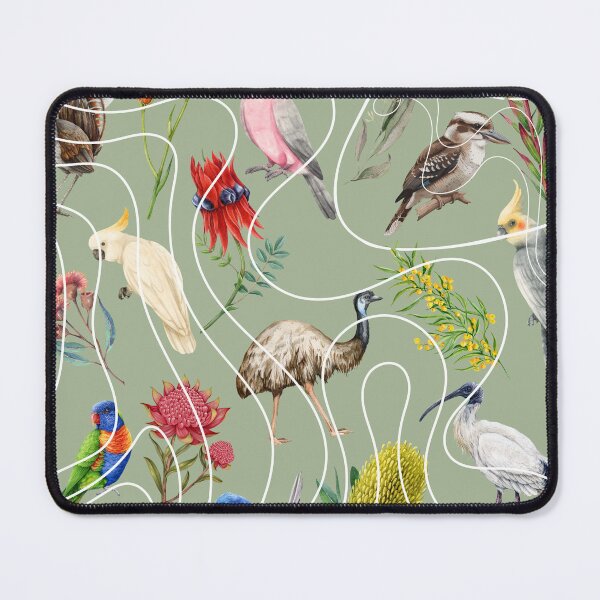 Item preview, Australian Birds and Flowers designed and sold by GeoGoose.
