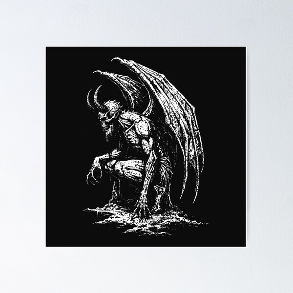 Item preview, Dark Art Demon Ancestor Lucifer Hell Darkness Evil Myth designed and sold by MORSPECTIVE.