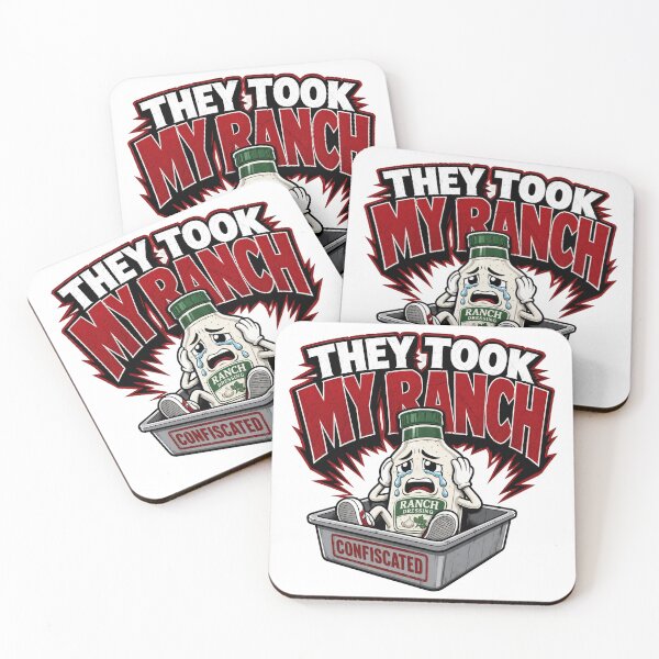 Item preview, They Took My Ranch Funny TSA Confiscated Airport Humor Ranch Lover Foodie Gift designed and sold by ChaosThreadsCo.