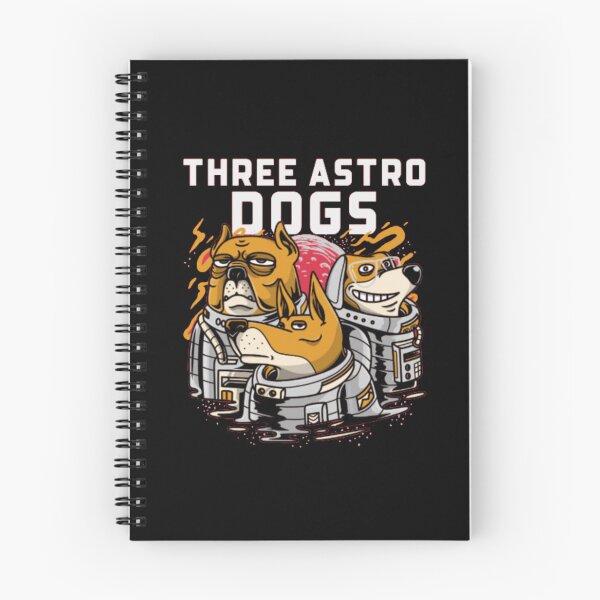 Item preview, Three Astro Dogs Space Astronauts designed and sold by GenZFashion000.