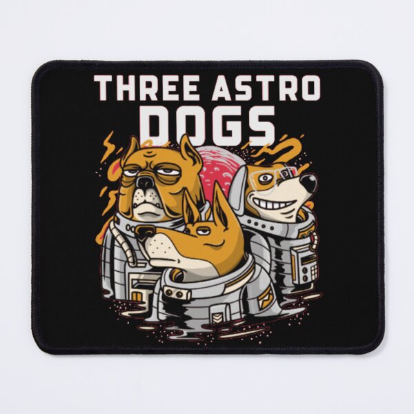 Item preview, Three Astro Dogs Space Astronauts designed and sold by GenZFashion000.