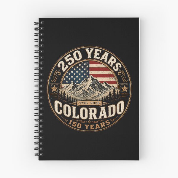 Item preview, Colorado Centennial State 150th Anniversary And USA 250th Celebration Badge Design designed and sold by DienesAngele.