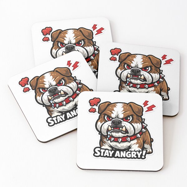 Item preview, Stay Angry designed and sold by Pixel Rush.