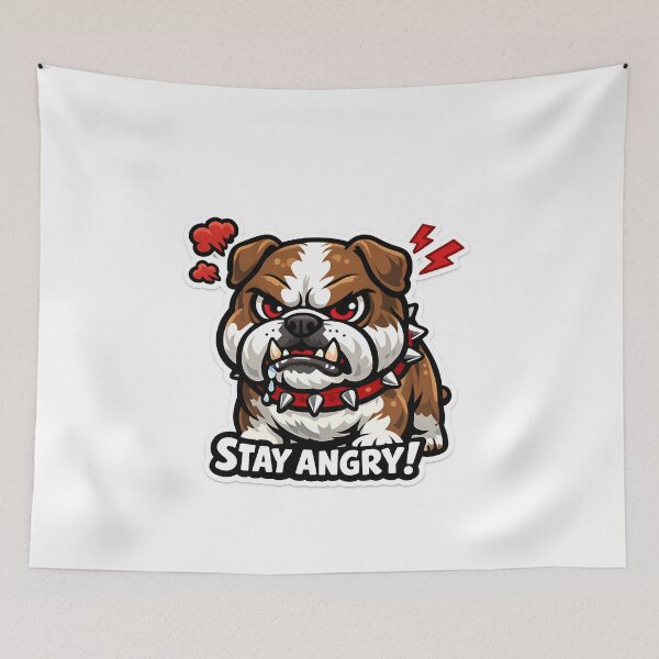 Item preview, Stay Angry designed and sold by Pixel Rush.
