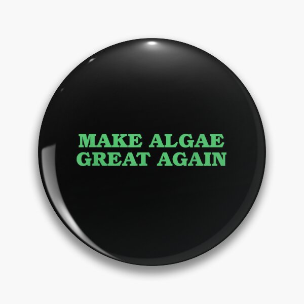 Item preview, Funny Make Algae Great Again Green Text Parody Environmental Science Joke designed and sold by DienesAngele.