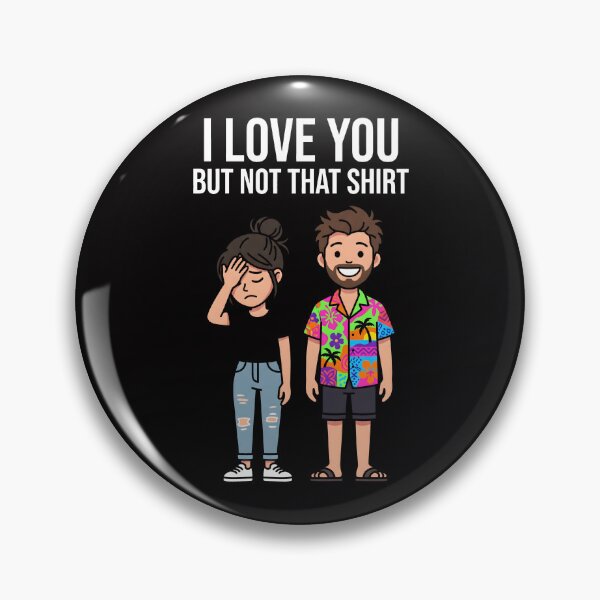 Item preview, Funny Tropical Hawaiian Shirt Relationship Humor designed and sold by SplashTastic.