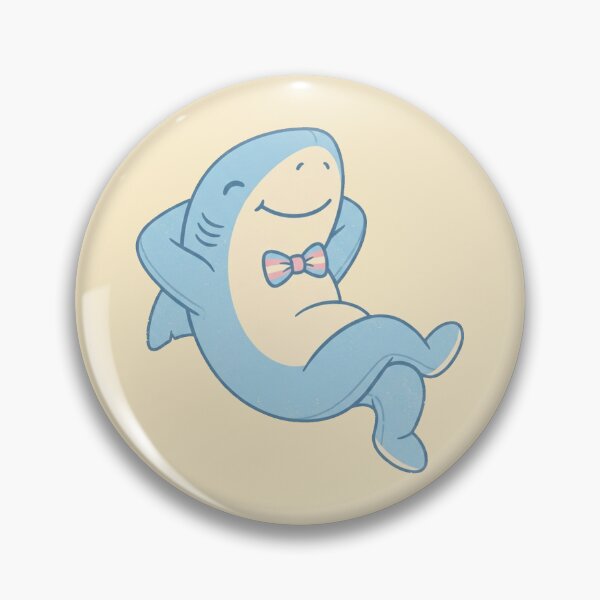 Item preview, Cute Vintage Blahaj Shark Trans Pride Meme designed and sold by DuckOddity.