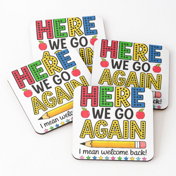 Item preview, Funny Back To School Teacher Welcome Back Dotted Text Pencil Design designed and sold by DuneHaicna.