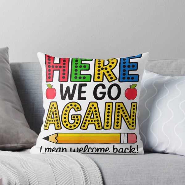 Item preview, Funny Back To School Teacher Welcome Back Dotted Text Pencil Design designed and sold by DuneHaicna.