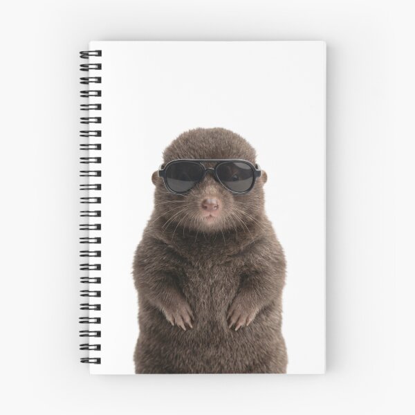 Item preview, Cute Baby Mole Wearing Sunglasses Funny designed and sold by RareLavender.