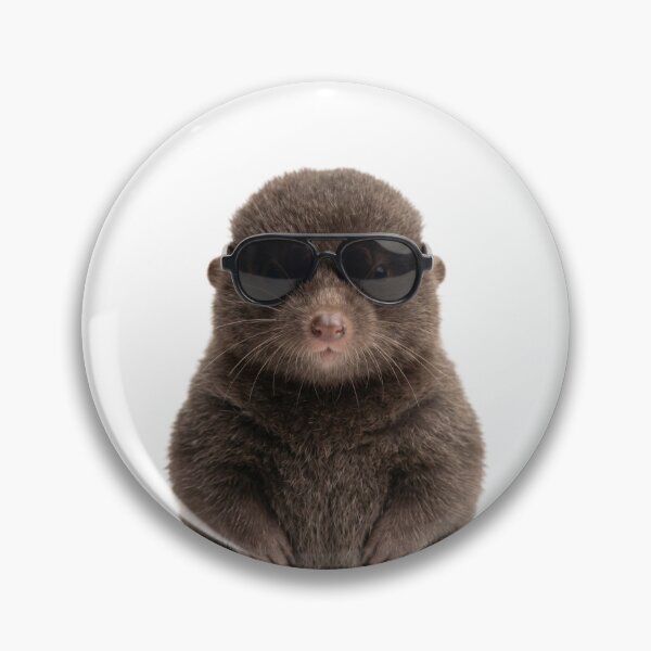Item preview, Cute Baby Mole Wearing Sunglasses Funny designed and sold by RareLavender.