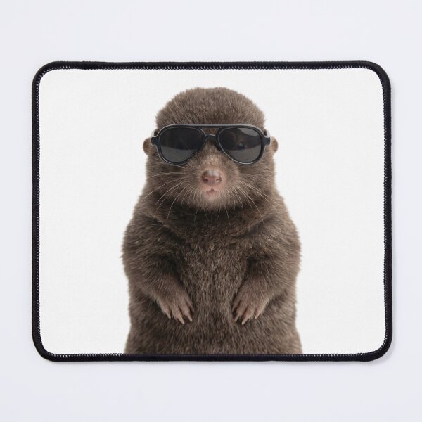 Item preview, Cute Baby Mole Wearing Sunglasses Funny designed and sold by RareLavender.