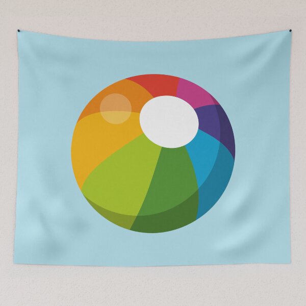 Item preview, Multicolor Beach Ball designed and sold by BirdAtWork.