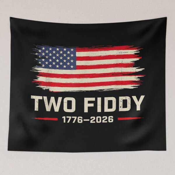 Item preview, USA 250th Anniversary Semiquincentennial Two Fiddy 1776 To 2026 Flag Design designed and sold by DuneHaicna.