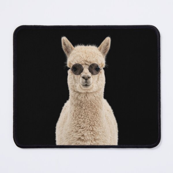 Item preview, Cute Baby Alpaca Wearing Sunglasses Funny designed and sold by RareLavender.