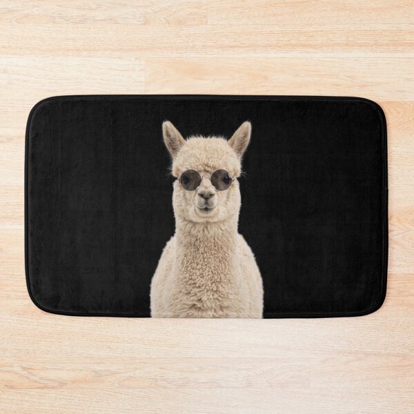 Item preview, Cute Baby Alpaca Wearing Sunglasses Funny designed and sold by RareLavender.