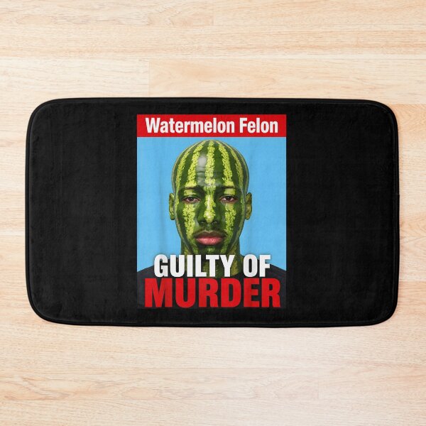 Item preview, Funny Watermelon Felon Guilty Of Murder Face Paint Meme Character Design designed and sold by DuneHaicna.