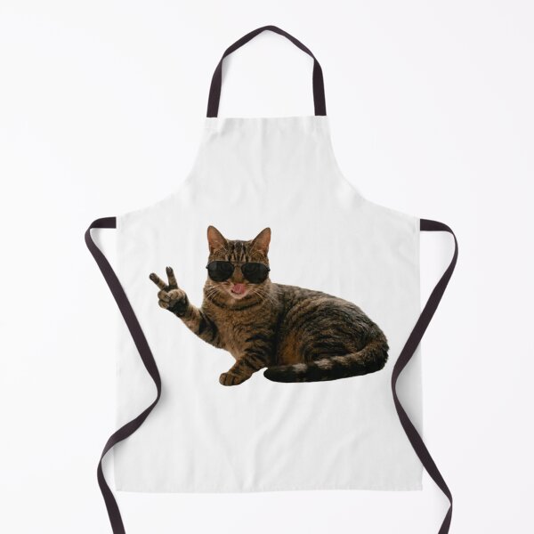 Item preview, Cool Cat with Sunglasses and Peace Sign designed and sold by Artgirldhanya.