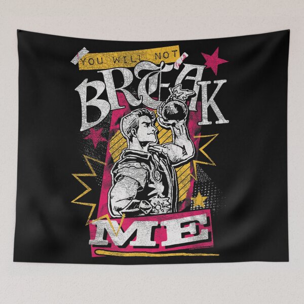 Item preview, Inspirational You Will Not Break Me Strong Man Vintage Comic Art designed and sold by DuneHaicna.