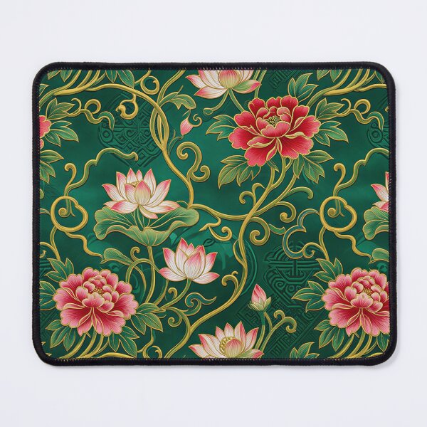 Item preview, Chinese Duan Lotus Design designed and sold by FunFitsFactory.