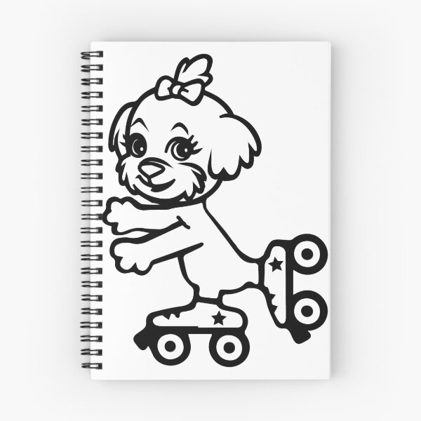 Item preview, Dog on roller skates designed and sold by tarek25.