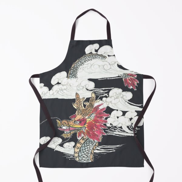 Item preview, Traditional East Asian Dragon | Brush Painting Illustration designed and sold by HiddenJadeArtStudio.