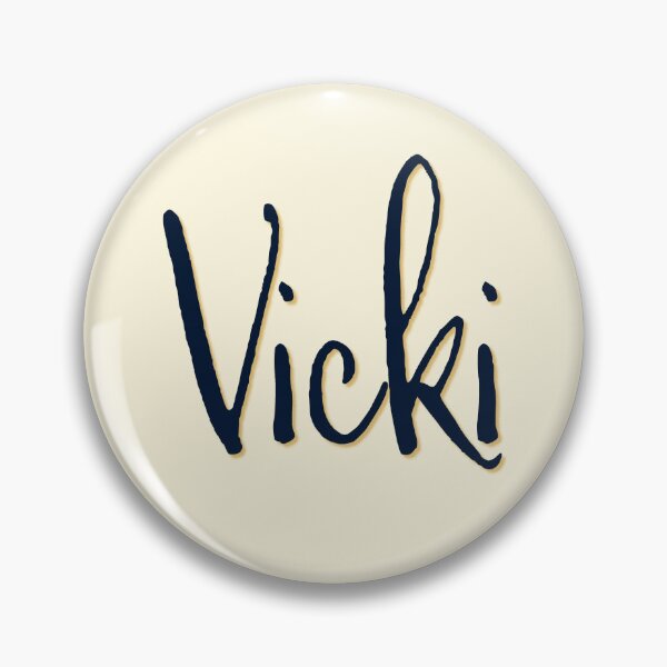 Item preview, VICKI personalized type design designed and sold by CharlottePlaceArt.