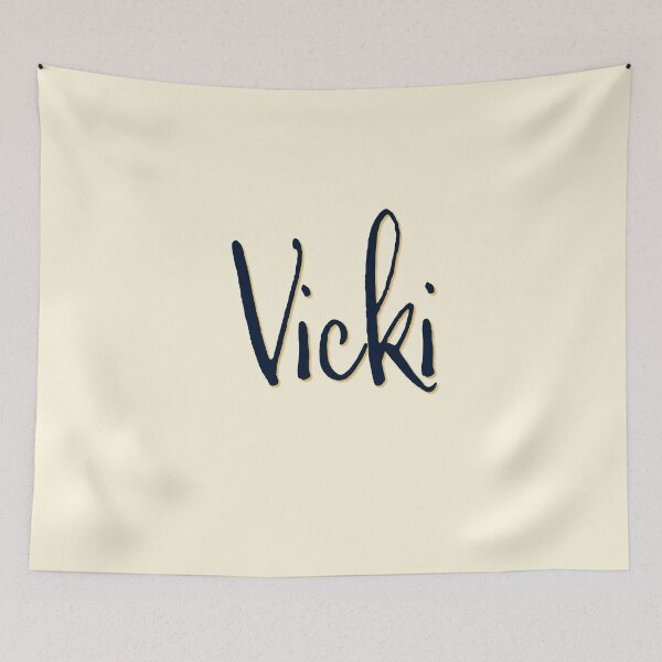 Item preview, VICKI personalized type design designed and sold by CharlottePlaceArt.