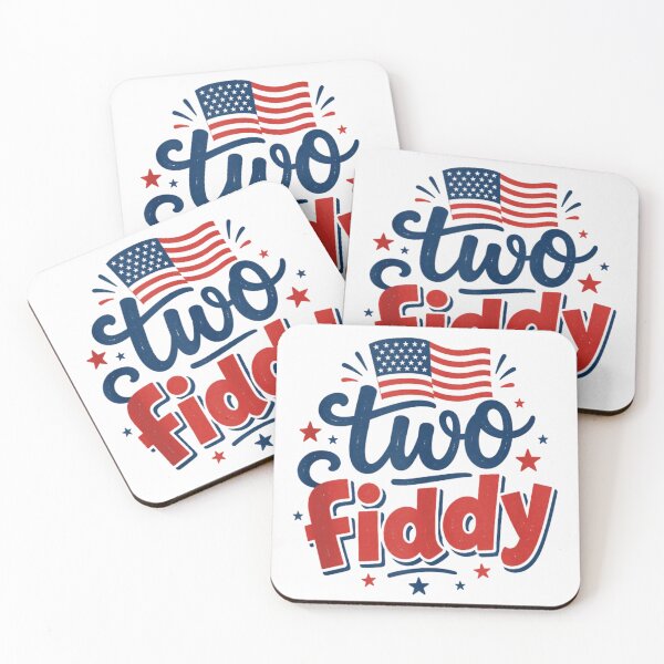 Item preview, Retro Two Fiddy American Semi-Quincentennial USA Two Hundred Fiftieth Birthday designed and sold by WilliaMaler.